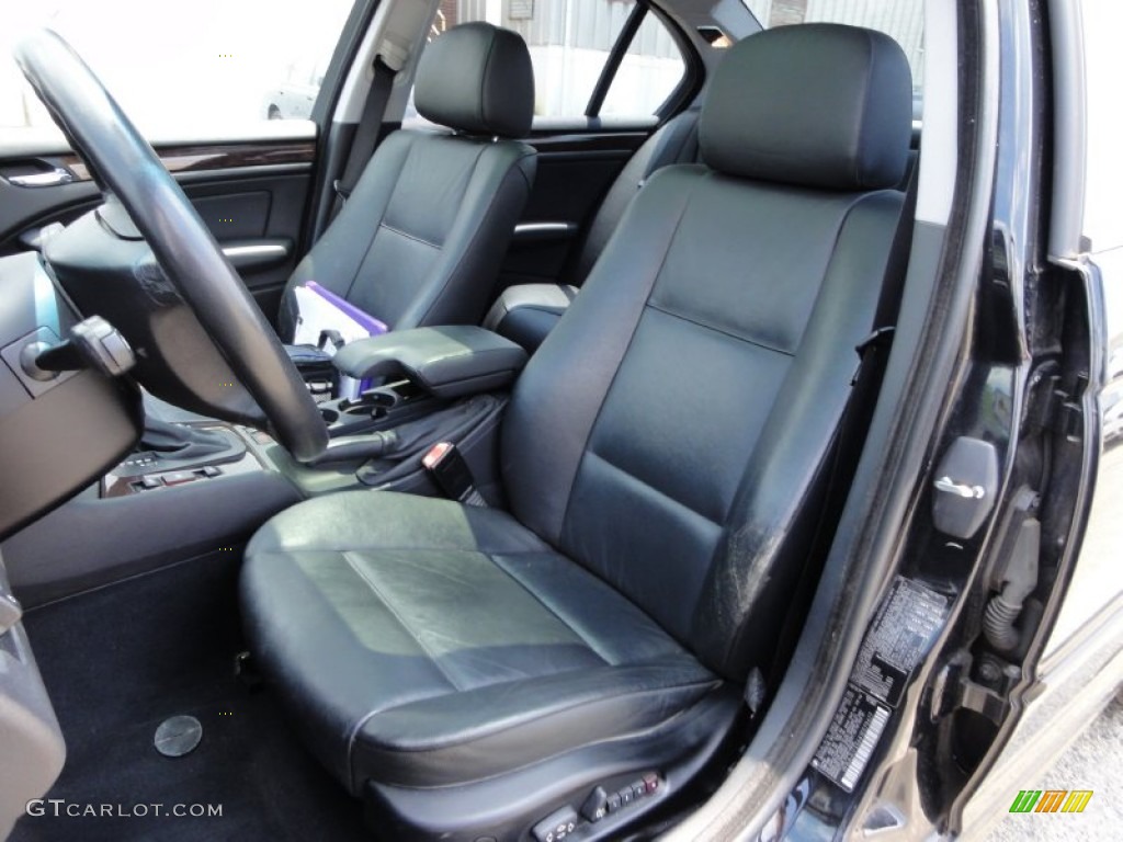 2001 3 Series 325xi Sedan - Jet Black / Black photo #16