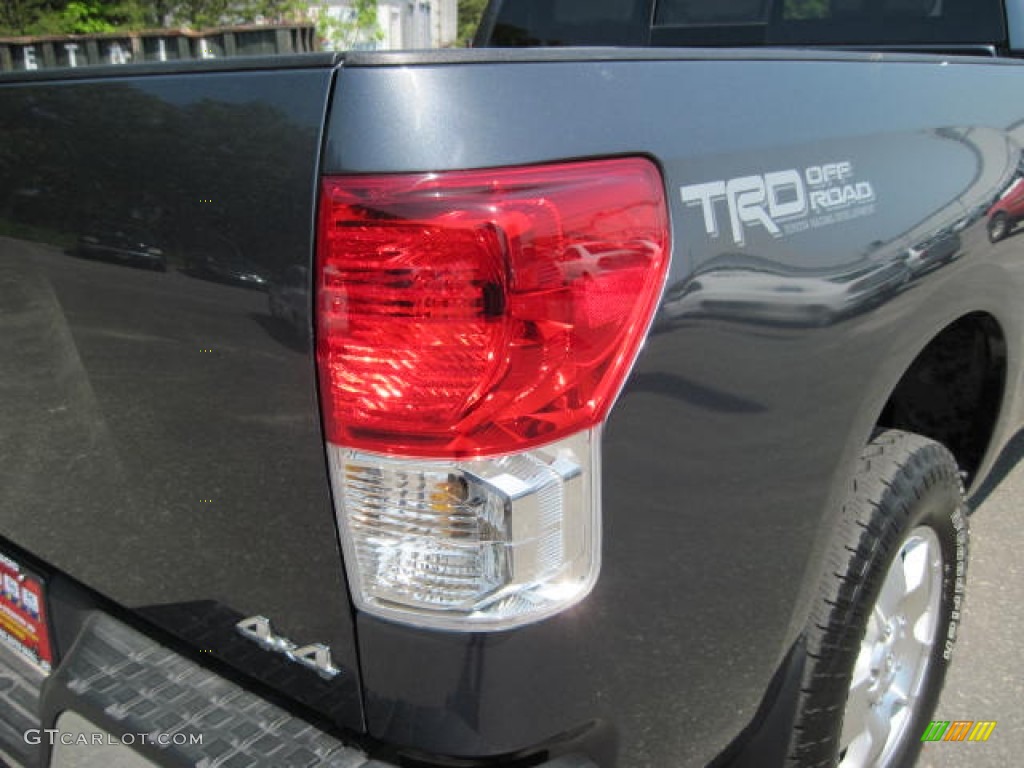 2010 Tundra TRD Double Cab 4x4 - Slate Gray Metallic / Graphite Gray photo #5
