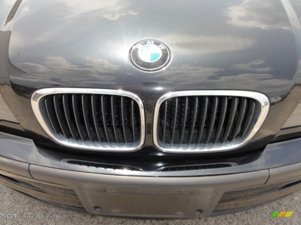 2001 3 Series 325xi Sedan - Jet Black / Black photo #33