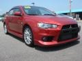 Rally Red Metallic 2008 Mitsubishi Lancer Evolution GSR Exterior