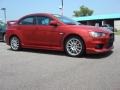 Rally Red Metallic 2008 Mitsubishi Lancer Evolution GSR Exterior