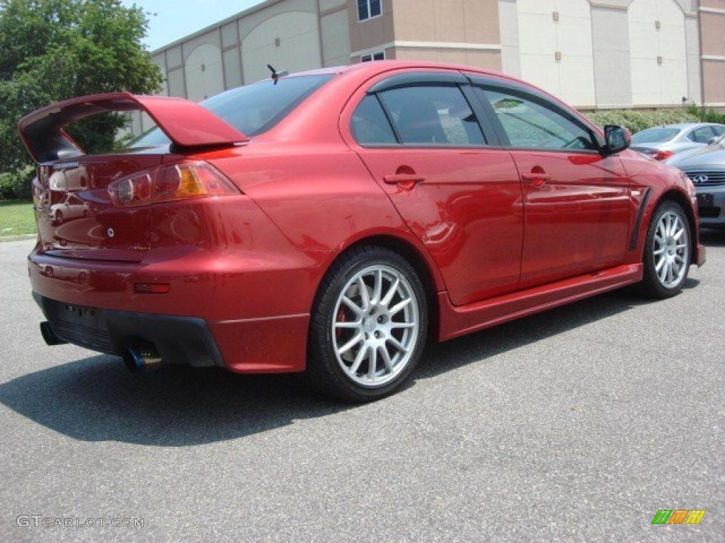 Rally Red Metallic 2008 Mitsubishi Lancer Evolution GSR Exterior Photo #51333373