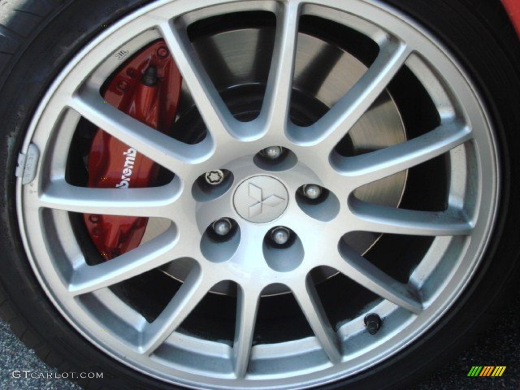 2008 Mitsubishi Lancer Evolution GSR Wheel Photo #51333622