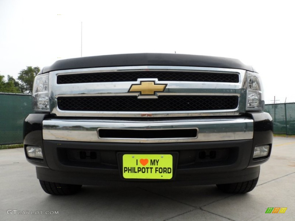 2009 Silverado 1500 LT Crew Cab - Black / Ebony photo #9