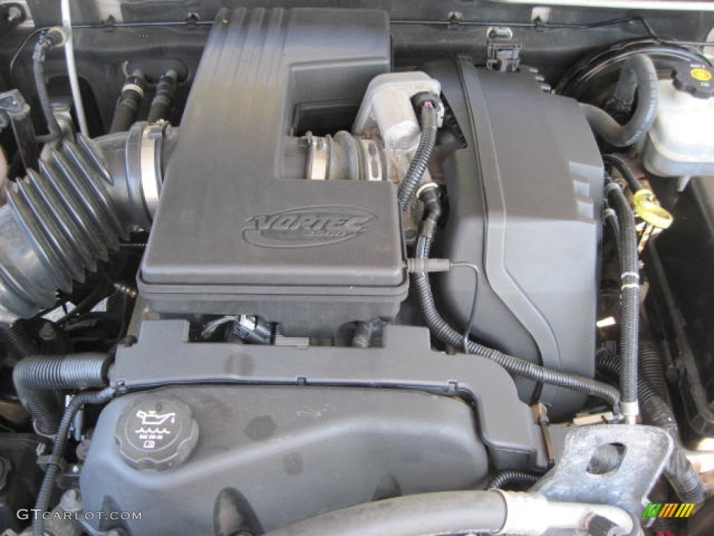 2004 Chevrolet Colorado Extended Cab 3.5 Liter DOHC 20-Valve Vortec 5 2004 Chevrolet Colorado Engine 3.5l 5 Cylinder Towing Capacity