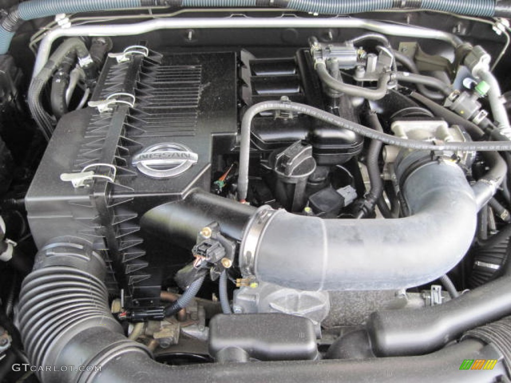 2008 Nissan Frontier XE King Cab Engine Photos