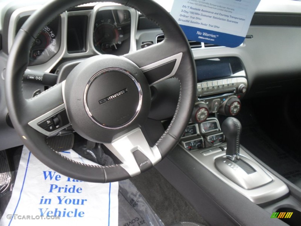 2010 Camaro SS Coupe - Imperial Blue Metallic / Black photo #7
