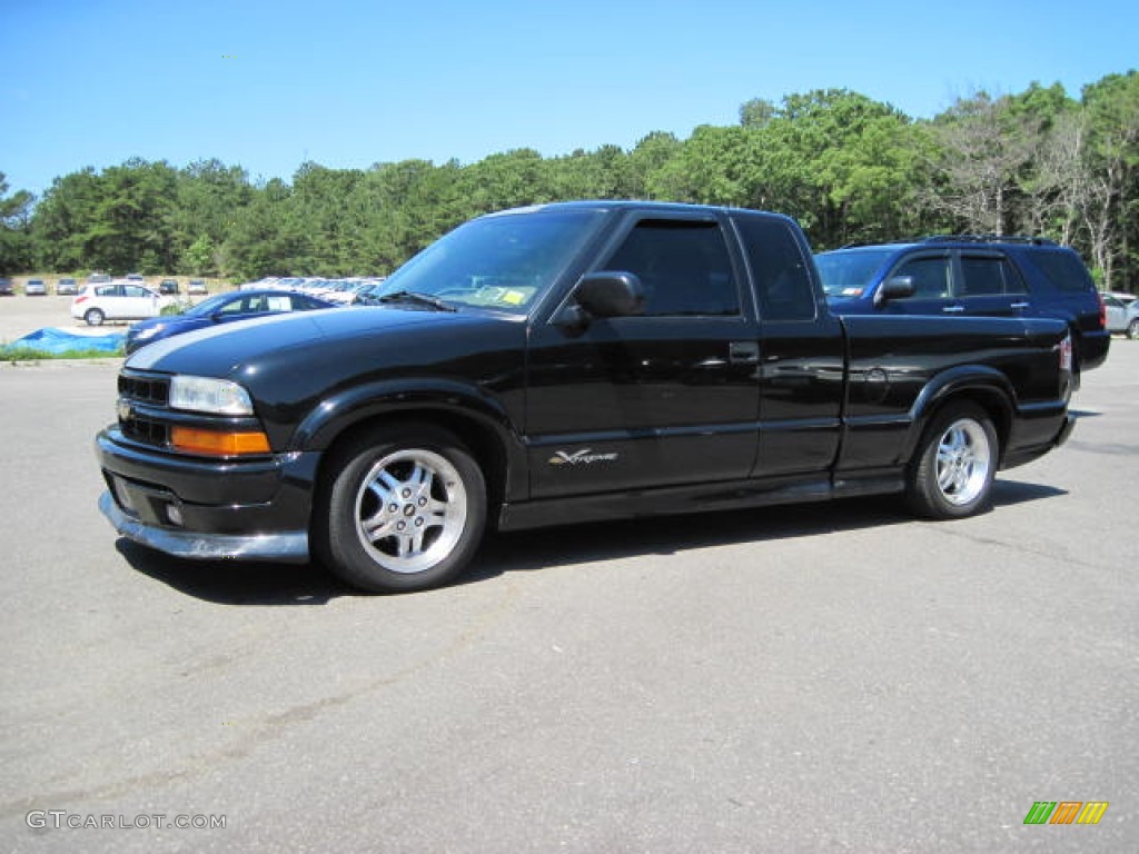 Black Onyx 2003 Chevrolet S10 Xtreme Extended Cab Exterior Photo #51335887
