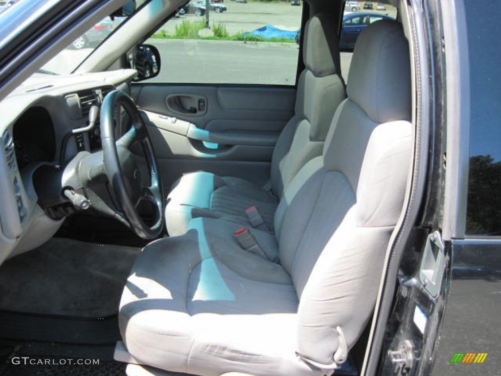 Medium Gray Interior 2003 Chevrolet S10 Xtreme Extended Cab