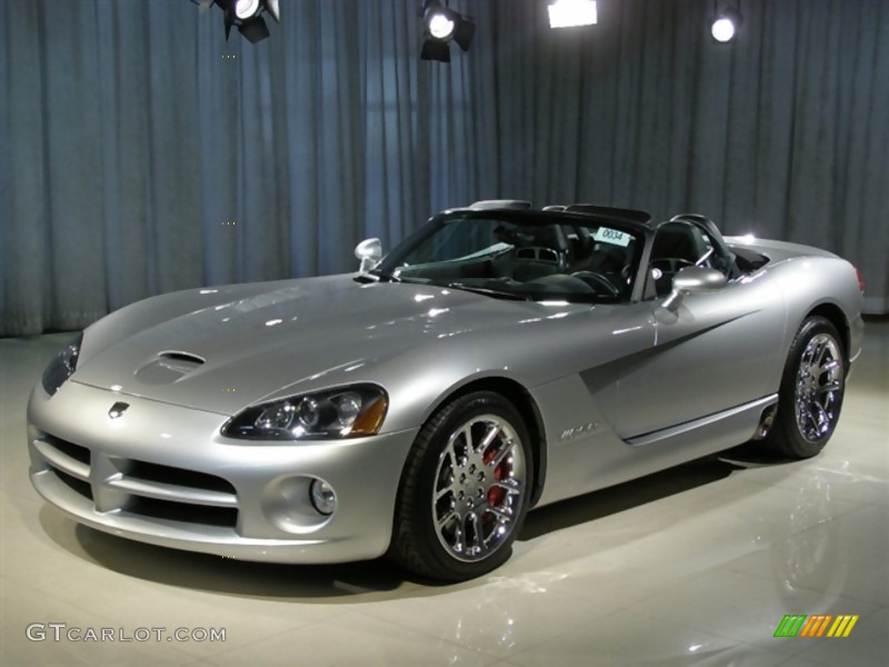 Viper Bright Silver Metallic Dodge Viper