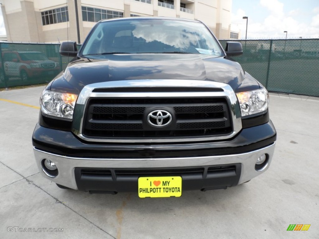 2010 Tundra Double Cab - Black / Graphite Gray photo #8