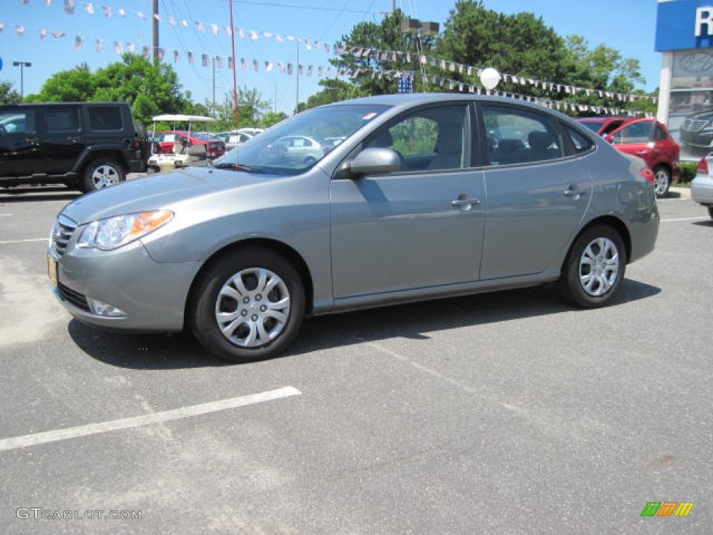 2010 Elantra GLS - Carbon Gray Mist / Gray photo #1