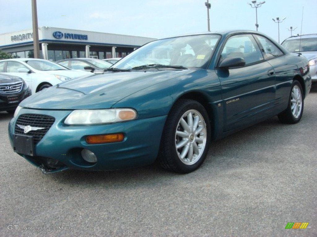 1998 Sebring LXi Coupe - Polo Green / Black/Gray photo #1