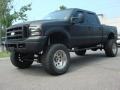 1999 Black Ford F250 Super Duty Lariat Crew Cab 4x4  photo #8