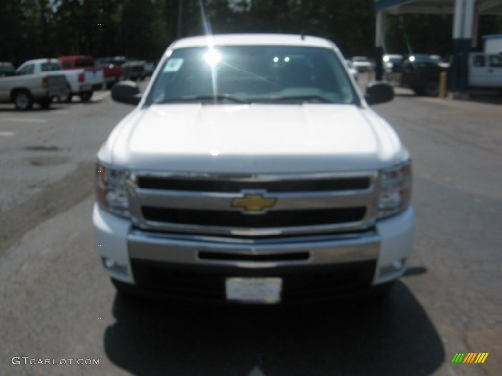 2011 Silverado 1500 LT Extended Cab - Summit White / Ebony photo #8