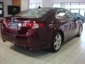 2009 Basque Red Pearl Acura TSX Sedan  photo #4