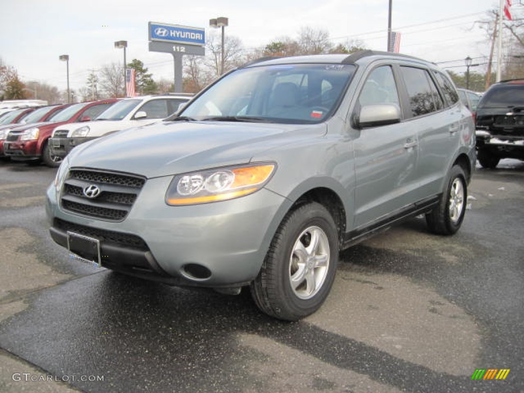 2008 Santa Fe GLS - Platinum Sage / Gray photo #1