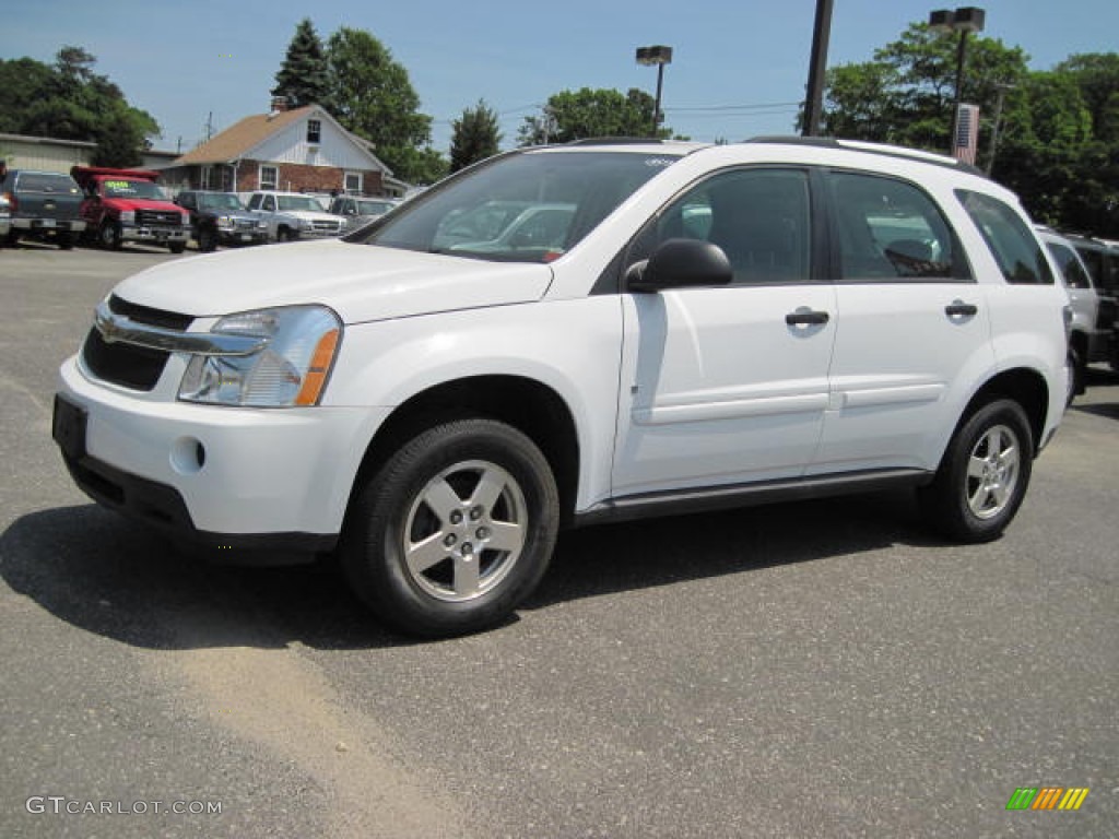 2007 Equinox LS - Summit White / Light Gray photo #1