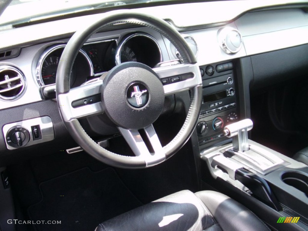 2008 Mustang GT Premium Coupe - Brilliant Silver Metallic / Dark Charcoal photo #7