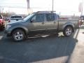 2008 Storm Grey Nissan Frontier LE Crew Cab 4x4  photo #1