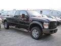 2008 Black Ford F250 Super Duty FX4 SuperCab 4x4  photo #4