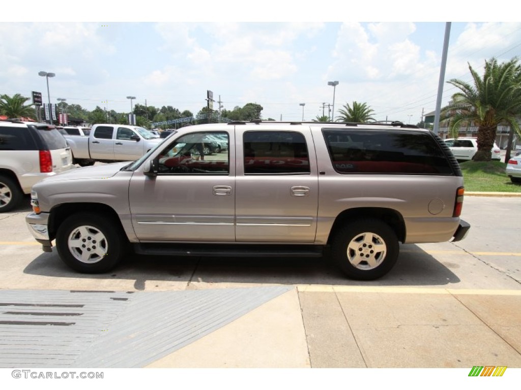 Silver Birch Metallic 2005 Chevrolet Suburban 1500 LT Exterior Photo #51344668