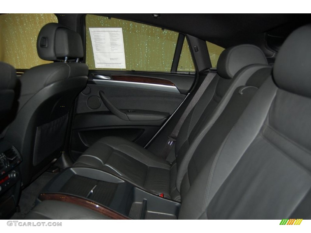 2009 X6 xDrive50i - Space Grey Metallic / Black Nevada Leather photo #25