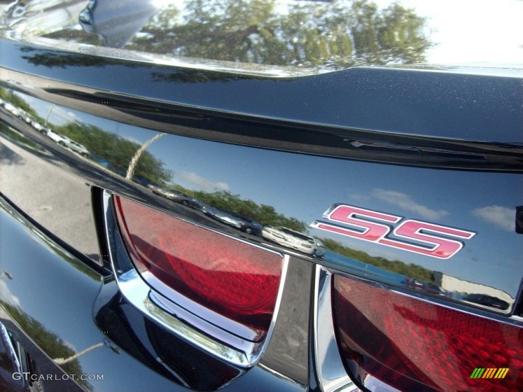 2011 Camaro SS/RS Convertible - Black / Black photo #10