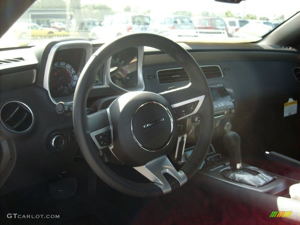 2011 Camaro SS/RS Convertible - Black / Black photo #16