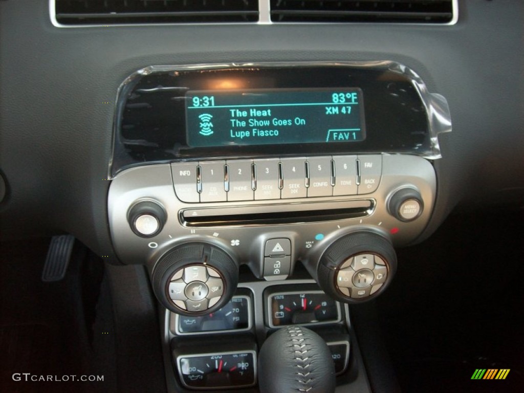 2011 Camaro SS/RS Convertible - Black / Black photo #17