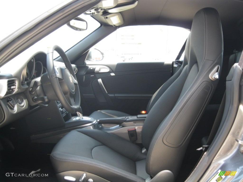 2012 911 Carrera S Cabriolet - Meteor Grey Metallic / Black photo #5