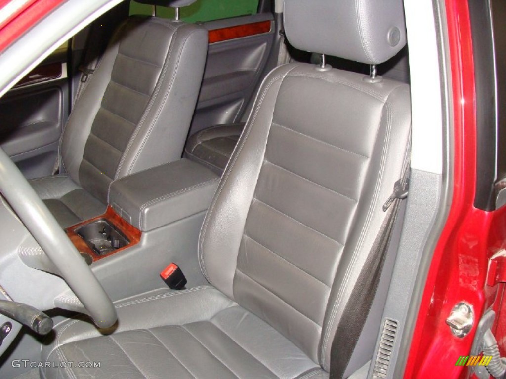 Anthracite Interior 2006 Volkswagen Touareg V8 Photo #51349001