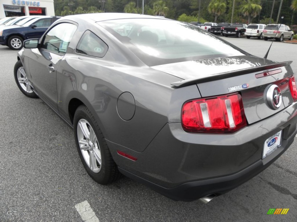 2011 Mustang V6 Premium Coupe - Sterling Gray Metallic / Charcoal Black photo #13