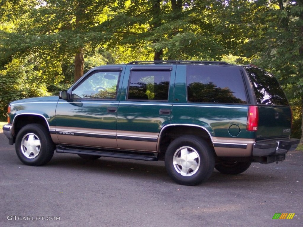 1998 Tahoe LT 4x4 - Emerald Green Metallic / Neutral photo #5