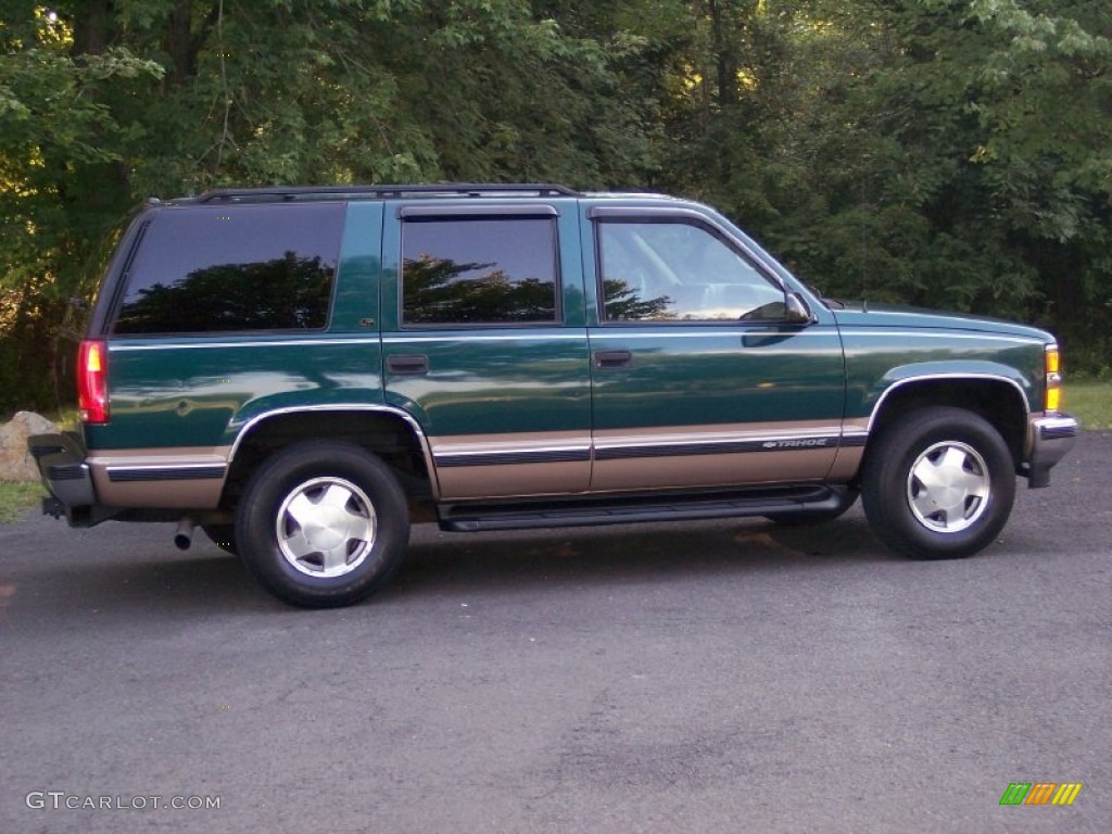 1998 Tahoe LT 4x4 - Emerald Green Metallic / Neutral photo #11