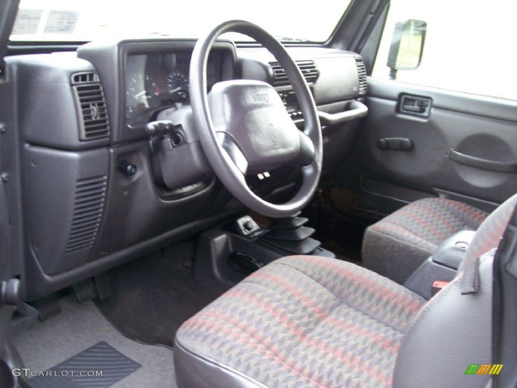 1999 Wrangler Sport 4x4 - Black / Agate photo #26