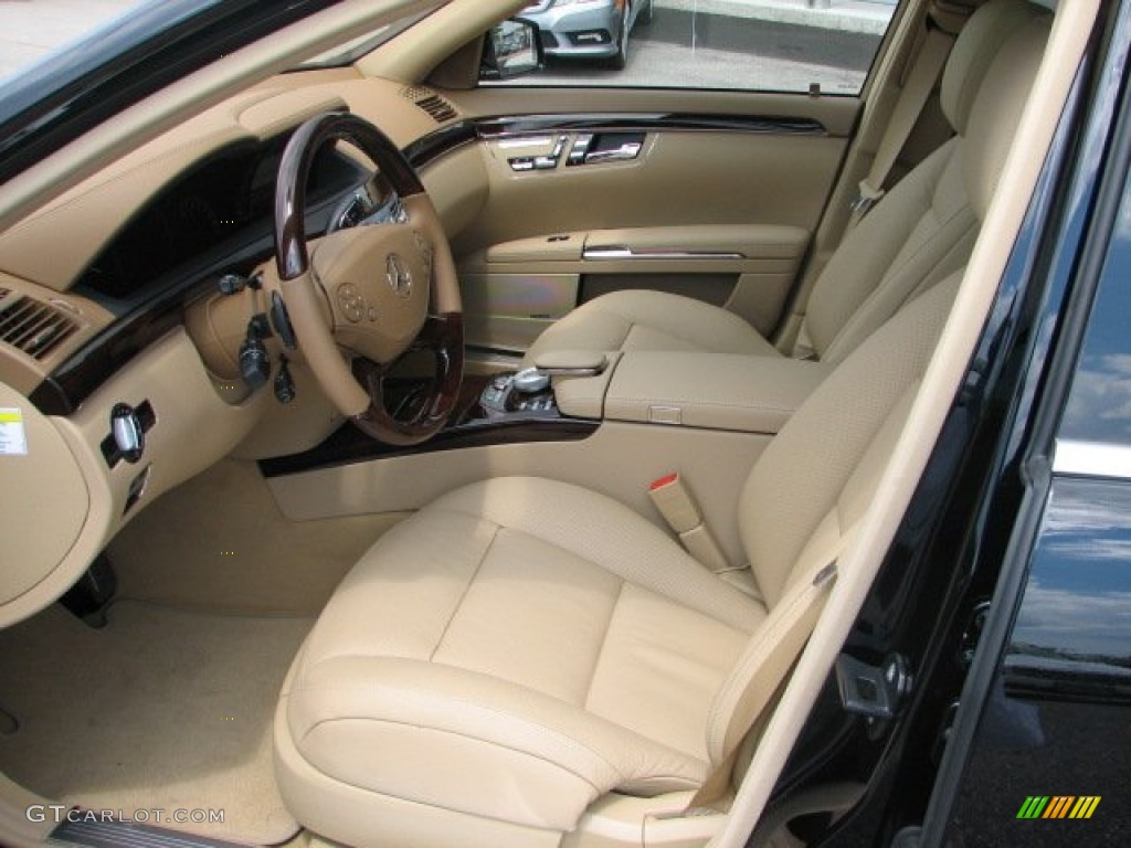 Cashmere/Savanah Interior 2011 Mercedes-Benz S 550 4Matic Sedan Photo #51355850