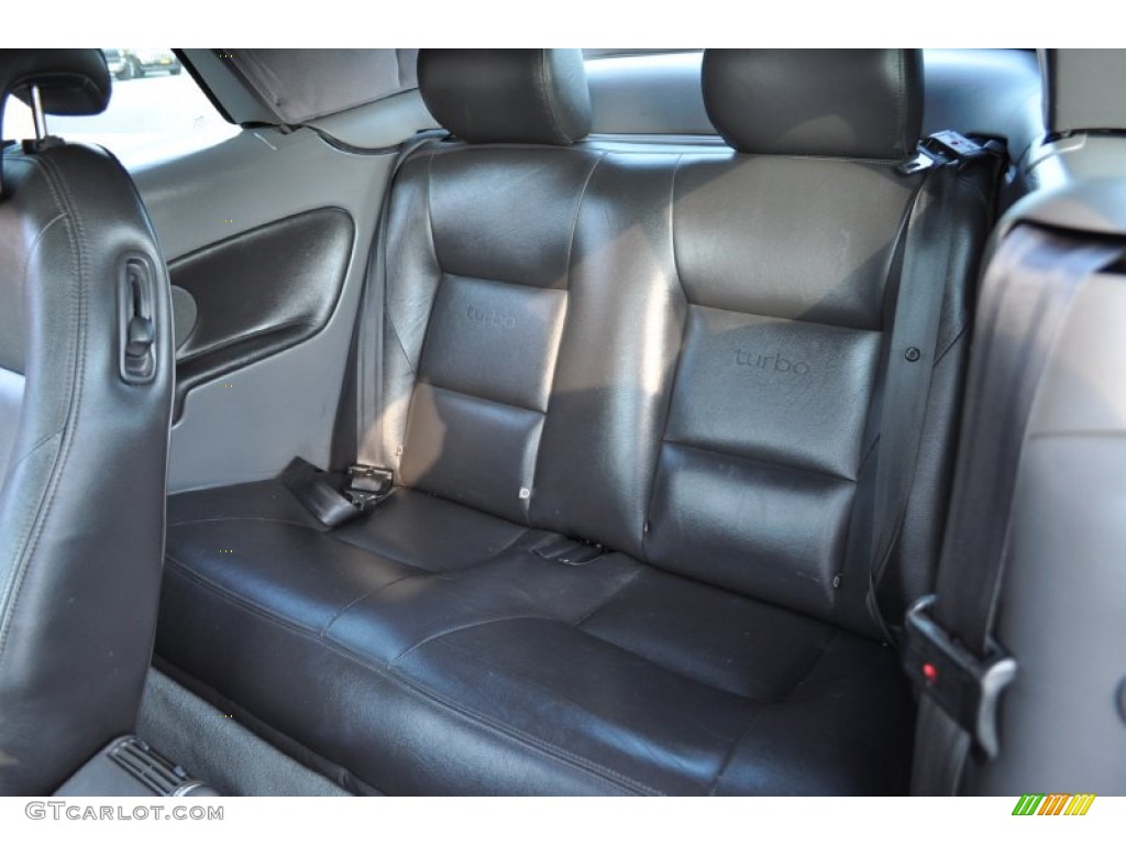 Charcoal Gray Interior 2002 Saab 9-3 SE Convertible Photo #51355943