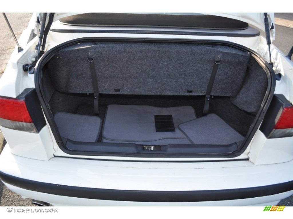 2002 Saab 9-3 SE Convertible Trunk Photos
