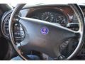 2002 Saab 9-3 Charcoal Gray Interior Steering Wheel Photo