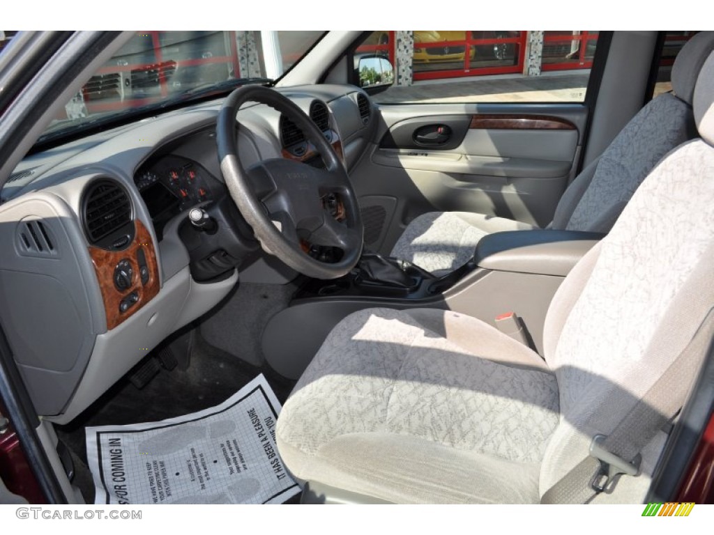 Pewter Interior 2004 Isuzu Ascender S 4x4 Photo #51356396