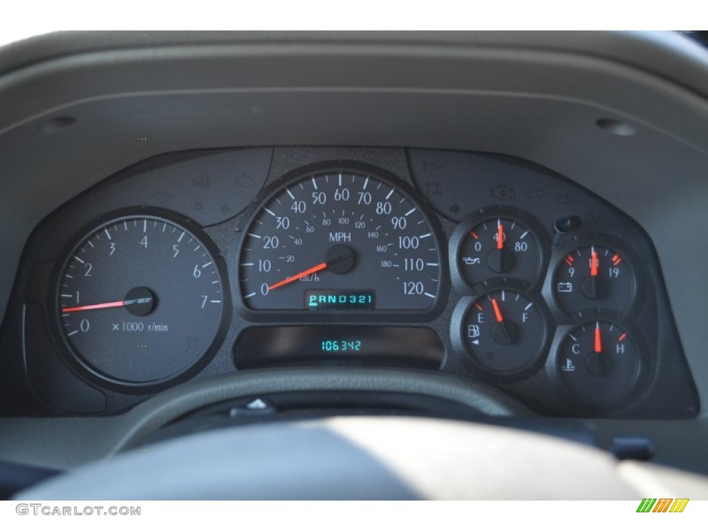 2004 Isuzu Ascender S 4x4 Gauges Photos