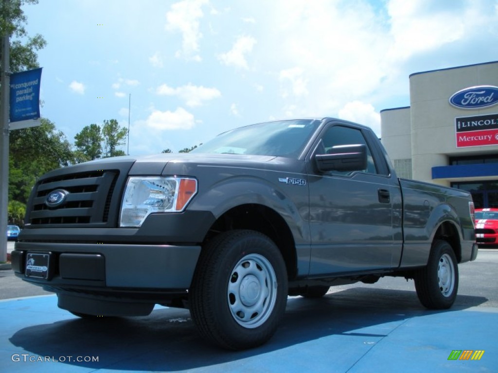 2011 F150 XL Regular Cab - Sterling Grey Metallic / Steel Gray photo #1