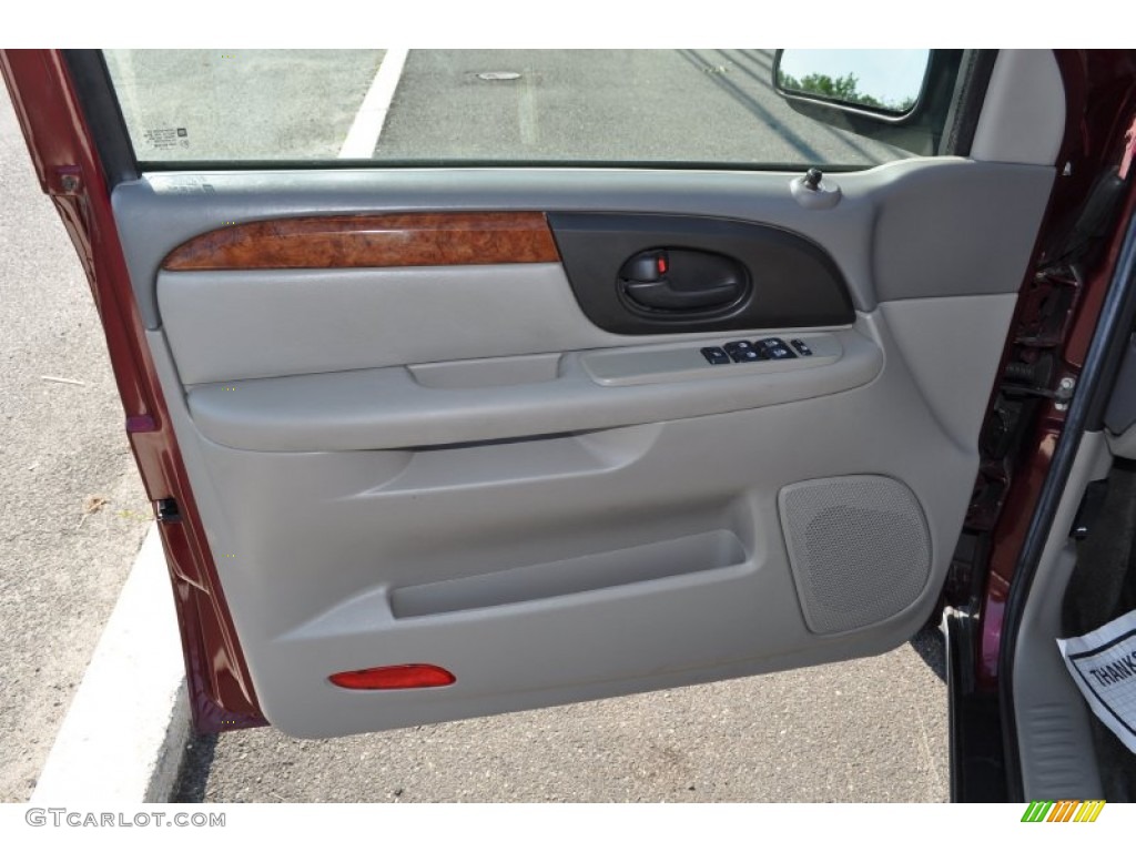 2004 Isuzu Ascender S 4x4 Pewter Door Panel Photo #51356621