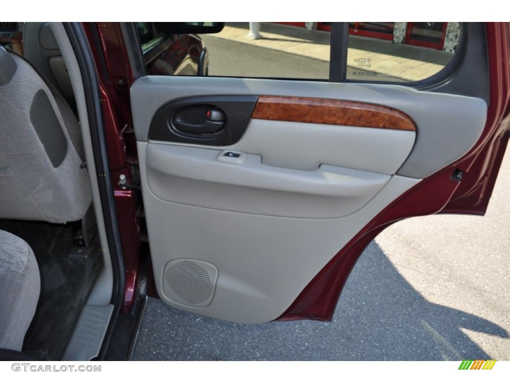 2004 Isuzu Ascender S 4x4 Pewter Door Panel Photo #51356648