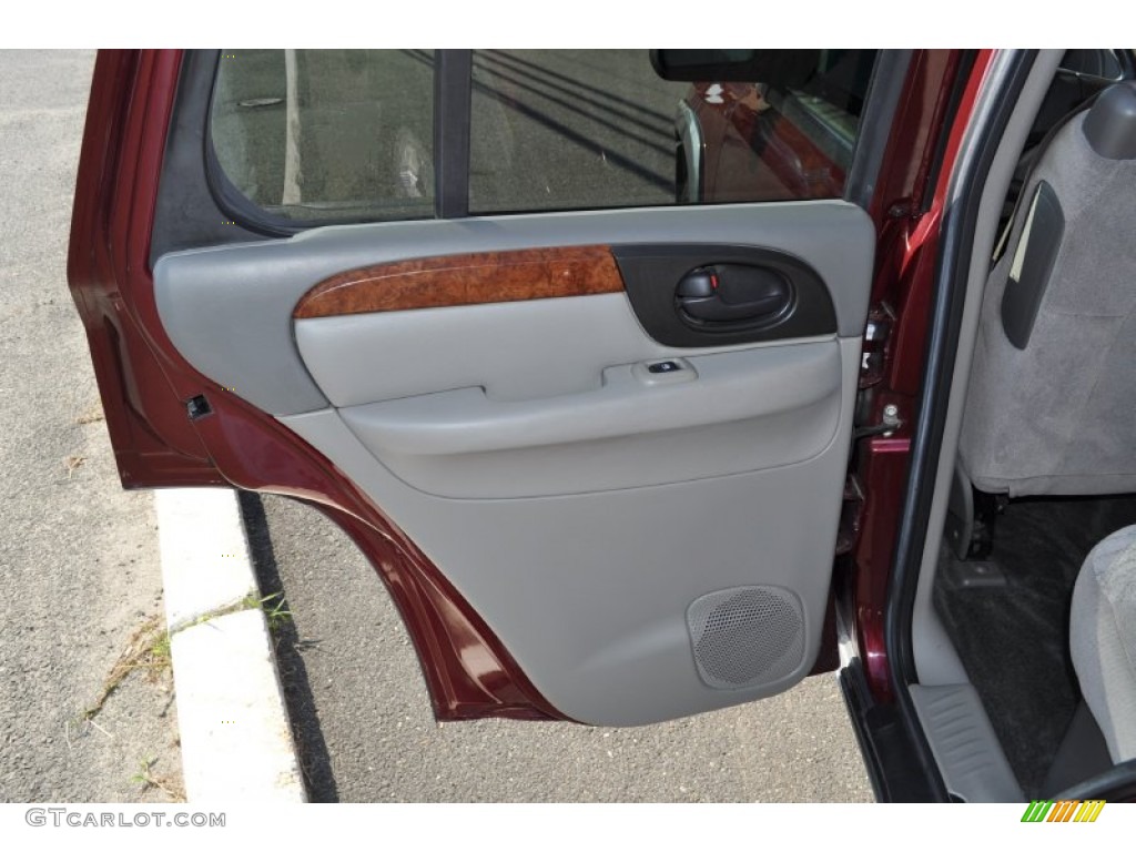 2004 Isuzu Ascender S 4x4 Pewter Door Panel Photo #51356678