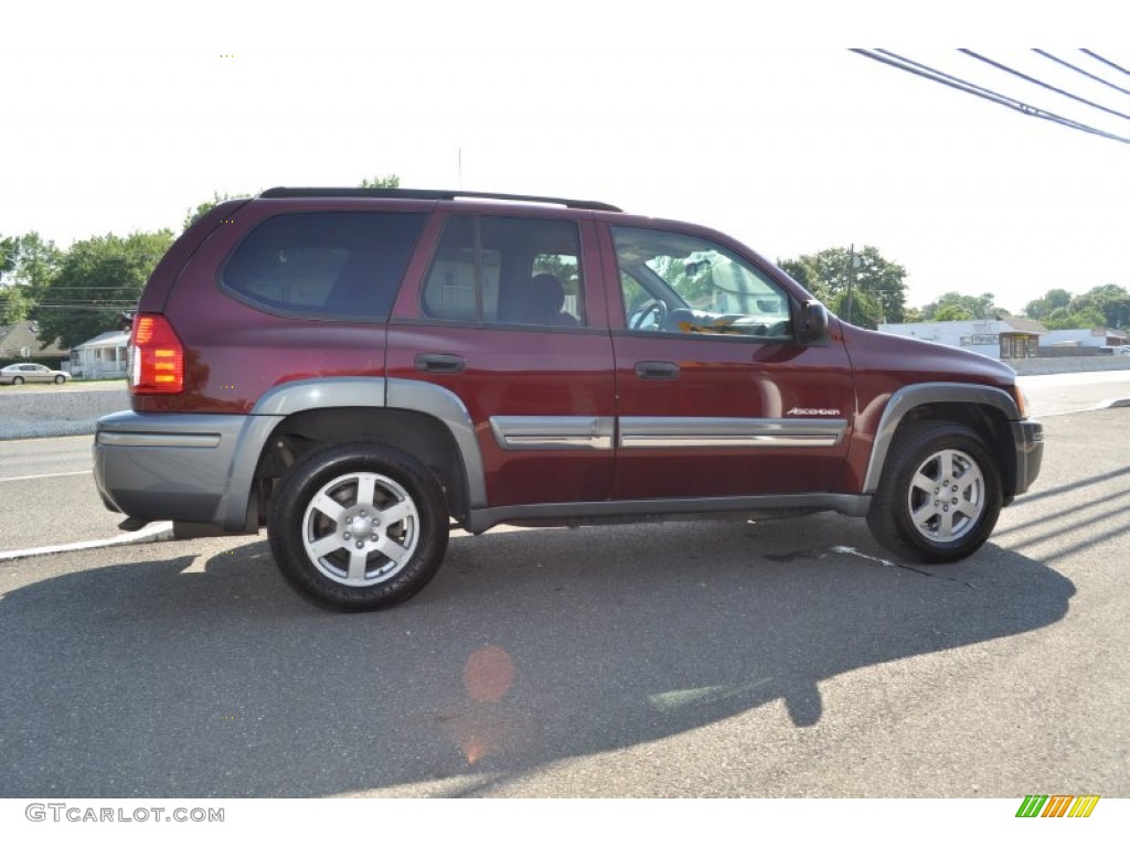 Napa Red Metallic 2004 Isuzu Ascender S 4x4 Exterior Photo #51356783