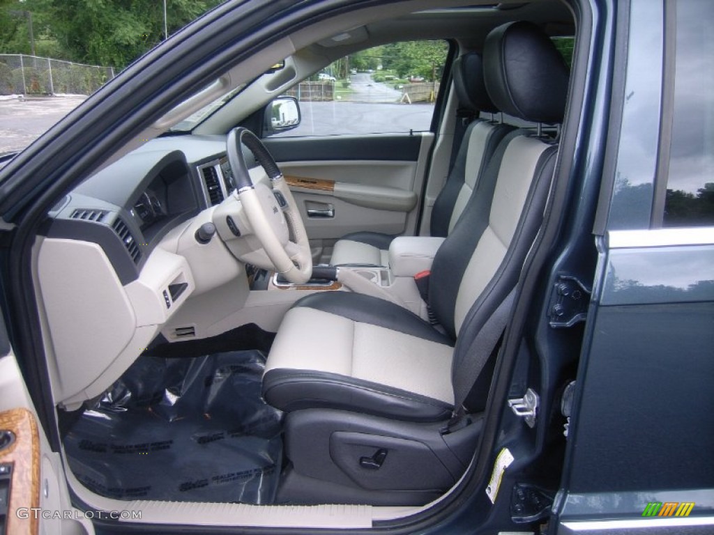 2008 Grand Cherokee Limited 4x4 - Steel Blue Metallic / Dark Slate Gray/Light Graystone photo #6