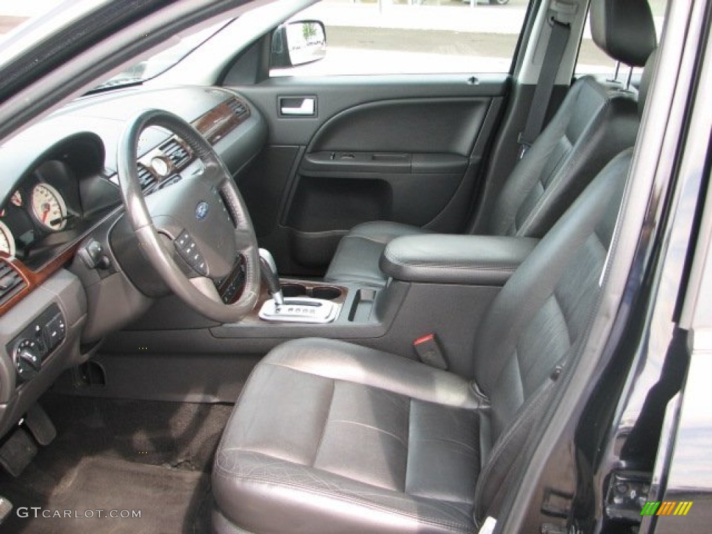 Black Interior 2005 Ford Five Hundred Limited AWD Photo #51357026