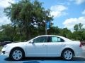 2011 White Platinum Tri-Coat Ford Fusion SE  photo #2